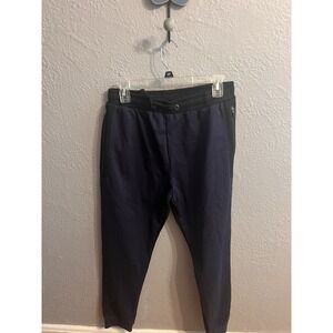 MAGNIVIT Men's Lightweight‎ Sweatpants Navy & Black Size 34  Athletic Pants